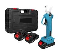 Electric Secateurs 4 Gear Brushless Electric Pruner Shear Cordless Fruit Tree Bonsai Pruning Branches Cutter Garden Tool for 18V Battery Efficiently for Gardens
