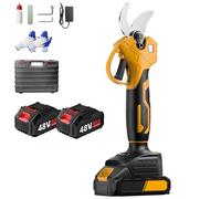 Electric Secateurs, Cordless Pruning Shears with Screen Display & Brushless Motor, 50mm Max Cutting Diameter, Garden Pruners Branch Cutter Tool for Trees, Garden, Orchard