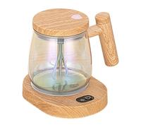Electric Self-Faithful Mug with Base | Rechargeable Automatic Mixing Cup for Coffee and Protein Shakes | High Speed Stirrer Cup for Home, Office, Travel | USB Recharge