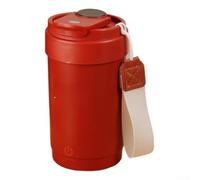 Electric Self Stirring Mug 300ml Temperature Display(Red) | Real-time temp display, USB charging, for one-touch start, 300ml capacity, perfect brew control
