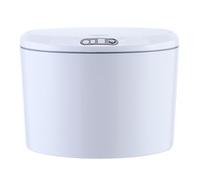 Electric Sensor Auto Trash Bin With Lid Garbage Bucket 3L Automatic Desktop Storage Bucket With Lid Removable Clean Accessories for Car Outdoor