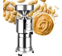 Electric Sesame Sauce Nut Grinder, High Capacity 15KG/H with Adjustable Thickness, Perfect for Homemade Peanut Sesame Walnut Butter