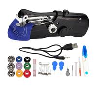 Electric Sewing Machine, 29-Piece Sewing Kit with 12 Built-in Stitches, Dual Speed Control Handheld Sewing Machine, Dressmaking &Quick Clothes Repair for Home DIY & Trave