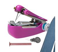 Electric Sewing Machine - Portable Sewing Machine Kit,Heat Resistant Hand Electric Sewing Machine for Clothing Repair and Travel