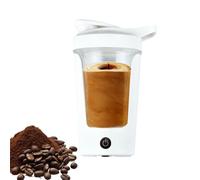 Electric Shaker Cup | Fitness USB Charging Shaker Bottle,450ml Drinks Blending Mug Portable with Handle for Camping Home Travel Picnick Gym Commuting Athletes