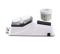 Electric Sharpener - 4 in 1 Automatic Kitchen Polisher, Automatic Cutlery Sharpener | Double-Sided Sharpening Supplies for Pocket Cutter, Scissors, Cleaver and Fruit Cutter