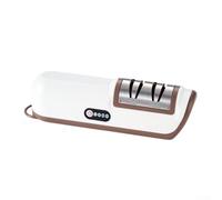 Electric Sharpener Rechargeable Wireless for Kitchen Electric(Brown) | Rechargeable for battery, cordless freedom, automatic mechanism, consistent edge, kitchen essential