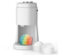 Electric Shaved Ice Machine, 135W Snow Cone Maker, Create Fluffy Slushies & Frozen Treats at Home, Perfect for Summer Parties and Family Gatherings