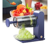 Electric Shaved Ice Machine - Portable Ice Crusher with Ice Trays, USB Rechargeable Slush Maker, Quiet Operation, Easy to Clean for Smoothies and Snow Cones