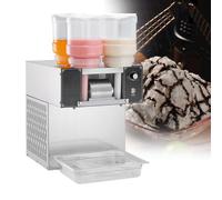 Electric Shaved Ice Machine with Air Cooling - High-Capacity Snowflake Ice Maker for Restaurant, Milktea Shop, and Home Use