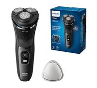Philips Electric Shaver 3000 Series - Wet & Dry Electric Shaver for Men with SkinProtect Technology in Dark Moon, Pop-up Beard Trimmer, Cordless Shaver (Model S3145/00)