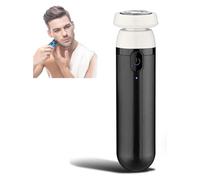 Electric Shaver for Men, Portable Electric Rotary Men's Razor, Cordless USB Rechargeable Electric Shaver, Waterproof Electric Pocket Shaver with LCD Display for Home or Travel Use
