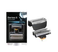 Electric Shaver Head 51B，Compatible for Braun，Electric Shaver Head Series 5 ContourPro/360°Complete/Activator/WaterFlex/WF1s/WF2s Series(2pcs)