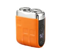 Electric Shaver | Portable Double Waterproof Cordless Accessories with LED Display | Wireless Waterproof Shaver for Beard and Chin Travel Gift School Work