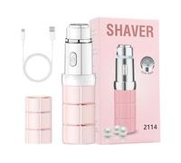 Electric Shavers For Women - Cordless Lipstick Shaped Shaver, Intimate Trimmer | For Beauty Travel Toiletry Care Salon Home Face Body Arm Intimate Areas