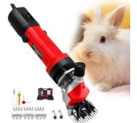 Electric Sheep Clipper, 2800W Heavy Duty Shearing Clippers with 6 Speed for Sheep, Goat, Alpaca, Camel, and Angora Rabbit Hair