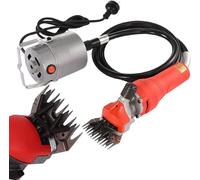 Electric Sheep Goat Shearing Machine, 1500W Ultralight Clipper and Wool Scissors for Farm Use, Portable Design with Storage Box