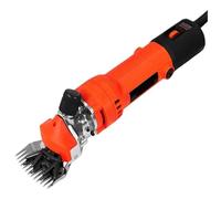 Electric Sheep Goat Shearing Machine Clipper Farm Shears Cutter Wool Scissor Cut Machine Animal Shearing Multiple Use(Red)