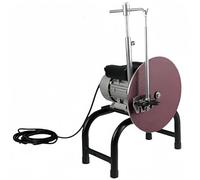 Electric Sheep Shear Sharpener, 550W, 2800 RPM Grinder for Restoring Wool Scissors & Goat Shears, Magnetic Holder, Sturdy Steel Stand, Safe Operation for Animal Grooming
