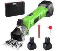 Electric Sheep Shears,200W Cordless Sheep Clippers,Blade Tension Adjustment,for Goats Cattle and Other Farm Livestock