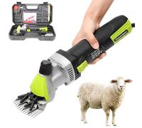 Electric Sheep Shears, 850w Goat Shearing Machine with 6-Speed Adjustable, 13 Teeth Clipper Heavy Duty Clippers for Sheep, Cattle, Alpacas and Farm Livestock