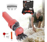 Electric Sheep Shears Heavy Duty Professional Clippers for Livestock Grooming Kit - Ideal for Thick Coats of Sheep, Alpacas, and Goats