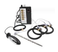 Electric Shock Horse Eye Wand + Anal Plug + Penis Ring Set, Electric Stimulation urethral Plug, Electric Shock Penis Ring, Electric Shock Anal Plug, Adult Erotic Sex Toys