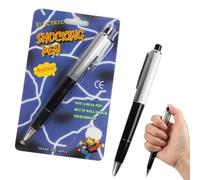 Electric Shock Pen,Ballpoint Shocking Pen,Pranks for Adults,Shock Pen,Electric Pen,Electric Shock Prank,Practical Jokes,Safe Fun Joke to Friend Prank Pens,Trick Fun Gadget April Fool Prank to Friend