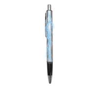 Electric Shock Prank Pen - Metal 14.5cm 5.71in Compact Ballpoint | Trick Ballpoint Pen with mild shock feature, office jokes, classroom pranks | Gag Gift Toy office parties, April Fools Day fun
