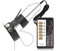 Electric Shock Urethral Sound with Penis Rings Metal Penis Plug Power Urinary Dilator Prostate Stimulation Cock Ring for Men Anal Plug Anal Dildo Black