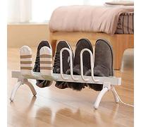 Electric Shoe Boot Dryer,Boot Dryer, Standing Shoe Dryer,4 Pairs Shoes Rack Organizer Super Shoes Warmer 60x30x31cm,White