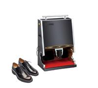 Electric Shoe Cleaning Machine, Automatic Shoe Polisher with Dual Brushes, Leather Shine Device for Home, Commercial Use, Hotel, or Airport