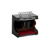 Electric Shoe Cleaning Machine, Automatic Shoe Polisher with Dual Brushes, Leather Shine Device for Home, Commercial Use, Hotel, or Airport