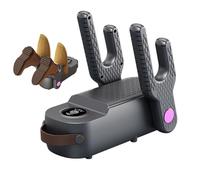 Electric Shoe Dryer - 3 Tier Timer Heated Stand for Boots | Folding Glove Dryer, for Winter Gym, Outdoor, Work, Camping, Home, Locker Rooms, Dorms