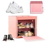 Electric Shoe Dryer, 370W Quick Drying with 12H Timer, Foldable Design & 360° Constant Temperature for Shoes, Gloves, Hats, Socks