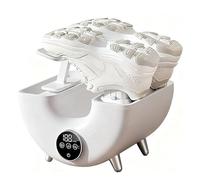 Electric Shoe Dryer Boot Warmer with 360° Circulation, Constant 40-65°C Temperature, Drip Tray, Safe Water and Electricity Separation for Shoes, Gloves, Socks