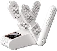 Electric Shoe Dryer Portable Electric Shoes Dryer with Double V Bracket, LED Touch Screen, Timer, and 55℃ Constant Temperature for Quick Drying of Shoes, Boots, and Gloves