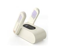 Electric Shoe Dryer Quick Drying W/Timer - Silent & Portable Boot Dryer For Work Boots & Gloves - Adjustable Foldable Rack - Efficient & Convenient Shoe Drying Warmer