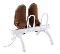 Electric Shoe Dryer Rack - Boots & Gloves Dehumidifier, Free Standing Warmer Drying 4 Shoes at Once