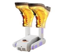 Electric Shoe Dryer,Shoe Dryers for Sneakers,Double Rack Ski Boot Dryer Shoe Dryer Foldable - Quick Dry Portable Foot Dryer,Sneaker Dryer for Hats,Ski Boots,Sneakers