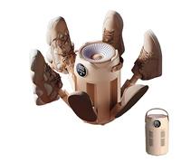 Electric Shoe Dryer with Adjustable Timer, 6 Dry Racks, Smart Constant Temperature, Foldable Design for Shoes, Boots, Gloves, and Hats