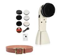 Electric Shoe Polisher - 800g Automatic Shoe Shine Machine, 6 Brush Heads, USB Interface | Convenient Leather Bag Car Seat Cleaner Polishing Kit For Home Office Travel Grooming Professional Care Shine