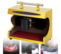 Electric Shoe Polisher - Automatic Induction Shoe Shine Machine with Double Brush, Low Noise, Easy to Clean for Hotel Entrance and Hall