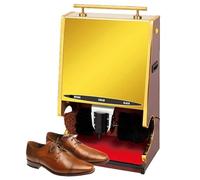Electric Shoe Polisher - Automatic Induction Stainless Steel Shine Machine for Shoes, Boots, Bags, Sofas with Multi-Function Brush