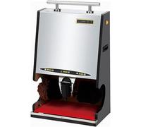 Electric Shoe Polisher Machine, Automatic Shine Device with Double Combination Brush and Overheating Power-Off Protection for Home and Commercial Use