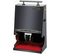 Electric Shoe Polisher Machine, Automatic Shine Device with Double Combination Brush and Overheating Power-Off Protection for Home and Commercial Use