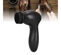Electric Shoe Polisher Machine, Handheld Portable Shoe Shine Kit with 4 Replacement Brushes, Professional Cleaning and Polishing for Leather Shoes, Boots, Sneakers, Bags