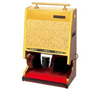 Electric Shoe Polisher Station, Automatic Induction with Stainless Steel Housing, Durable Brushes, Dual Polish Function for Home and Office Use