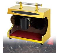 Electric Shoe Polisher with Double Brush for Home, Office & Hotel Use - Automatic Cleaning Device for Leather & Suede Shoes, Efficient and Convenient