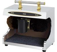 Electric Shoe Polishing Machine, 100W Automatic Buffer, 1400 RPM Speed, Stainless Steel Dust Removal Kit for Home, Hotel, Office Use